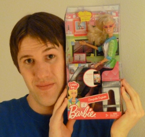 Ken Models with Computer Engineer Barbie